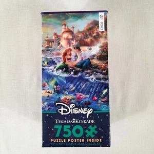  Thomas Kinkade Disney Kleine Meerjungfrau 750 Teile Puzzle + Poster Alter 12+ - Bild 1 von 6