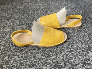 yellow sandals next