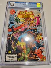 Batman and the Outsiders #5 CGC 7.5 1983 Continued from New Teen Titans #37