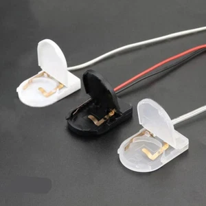 5 pièces simple fente CR2032 bouton cellules de monnaie support de batterie housse couvercle boîte 3V - Photo 1/13