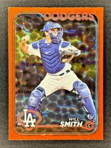 WIL SMITH, 2024 Topps Series 2 - Orange Foil #D/299, LOS ANGELES DODGERS - Picture 1 of 3