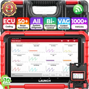 LAUNCH X431 PRO ELITE PRO5 Car OBD2 Scanner Diagnostic Machine Tool ECU Coding - Picture 1 of 15