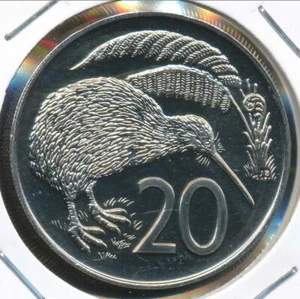 New Zealand, 1982 Twenty Cents, 20c, Elizabeth II - Proof Like - Picture 1 of 3