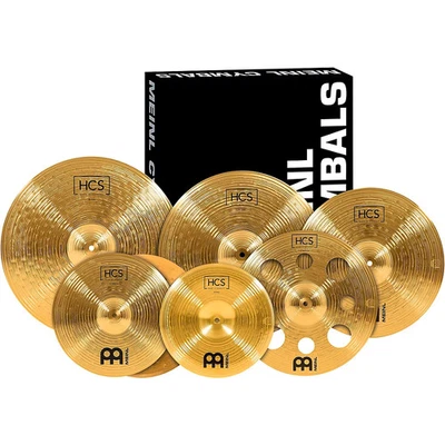 Juego de platillos Meinl Super Pack con un choque gratis de 16 pulgadas Foto 1 de 4