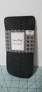 Linea Body von Louis Dell'Olio - Größe G - schwarze Fischgrätstrumpfhose - Bild 1 von 6