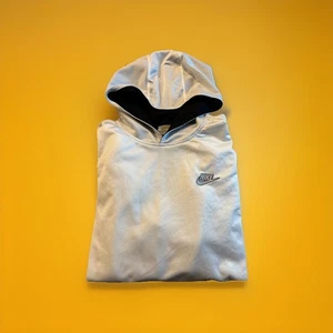 VTG Y2K Nike Satin Hoodie Basketball Sweatshirt Size XXL - Picture 1 of 15