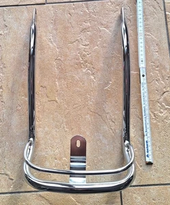 1987-1999 HARLEY FLST HERITAGE SOFTAIL Chrome Rear Fender Guard/Rail Sturzbügel - Bild 1 von 6