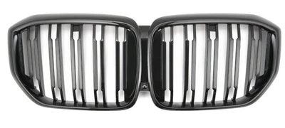 ✅ Parrilla Riñones Delantero Para BMW X5 G05 LCI Brillo Negro Doble Puente Nuevo - Imagen 1 de 2