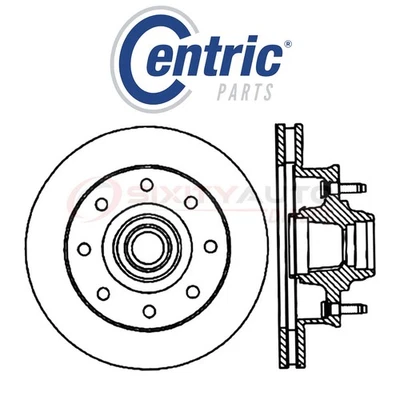 Centric C-TEK Disc Brake Rotor for 1996-2001 Chevrolet Express 3500 5.7L zd — 第 1/4 张图片