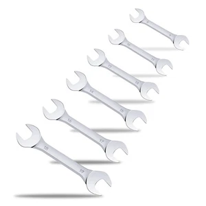 6Pcs Super Thin Open End Wrenches Set, Premium Mirror Polish Metric Standard ... - Picture 1 of 7