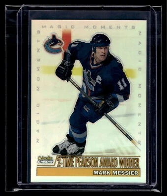 1999 O-Pee-Chee OPC Chrome Refractor #283 Mark Messier 2-Time Pearson Award - Image 1 of 2