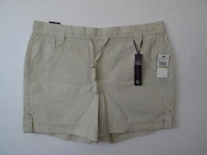 Gloria Vanderbilt beige. Bermudas cortas para mujer talla 12. Nuevo con etiquetas. - Imagen 1 de 8