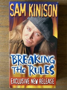 Sam Kinison - Breaking The Rules VHS- RARE Live Uncensored Comedy TV Special - Picture 1 of 3
