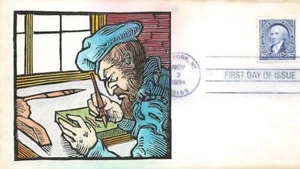 2875A $2 JAMES MADISON - Unk hand made cachet & envelope - Picture 1 of 2