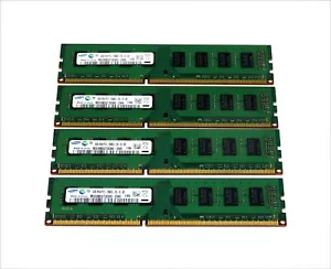 16GB 4x4GB PC3-10600 DDR3 Dell OptiPlex 790 780 7010 990 980 Samsung Memory - Picture 1 of 1