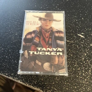 TANYA TUCKER - What Do I Do With Me (Audio Cassette Tape 1991) BRAND NEW SEALED - Picture 1 of 6
