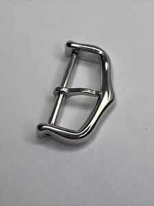 Genuine Cartier Swiss Made 18mm AU750 18K White Gold Tang Clasp