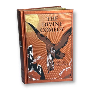THE DIVINE COMEDY Dante Alighieri Illustrated Gift Leather Bound HARDCOVER BOOK - Bild 1 von 9