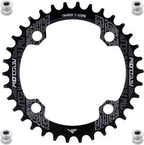 30T 32T 34T 36T 38T 40T 42T 44T 46T 48T 50T 52T Chainring 104BCD Round Oval N... - Picture 1 of 12