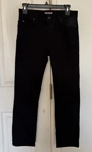 TOMMY HILFIGER Boys Black Denim Adjustable Waist Size 14 - Picture 1 of 6