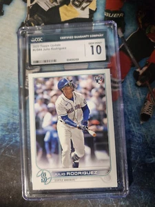 2022 Topps Update #US44 Julio Rodriguez CGC 10 GEM MINT - Picture 1 of 3