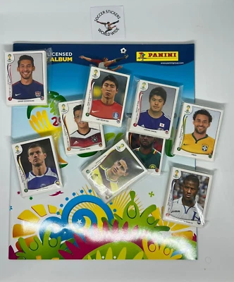 PANINI FIFA WORLD CUP BRAZIL 2014 CENTRAL AMERICA EDITION FULL SET RARE - Image 1 of 2