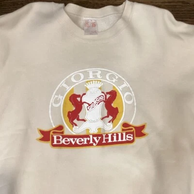 Винтажный 2XL Giorgio Беверли-Хиллз толстовка свитер XXL - Изображение 1 из 4