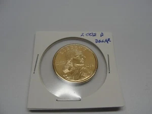 2002 D U.S. UNCIRCULATED ONE DOLLAR COIN FOR COLLECTING Z1791 - Picture 1 of 2