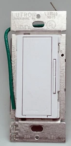Lutron RD-RD-SW White Radio RA2 RA3 Dimmer LED Wireless - Picture 1 of 3
