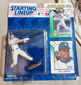 Starting Lineup Eric Karros + Special Series Cards - Picture 1 of 1