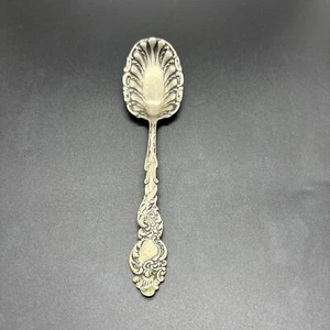 1847 Rogers Bros A1 Sugar Spoon 6” Silver Columbia Serpent Design NICE WEAR - Picture 1 of 6