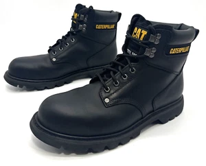 Cat Footwear Men's Size 10.5 M Second Shift Steel Toe Construction Boot Black - Picture 1 of 6