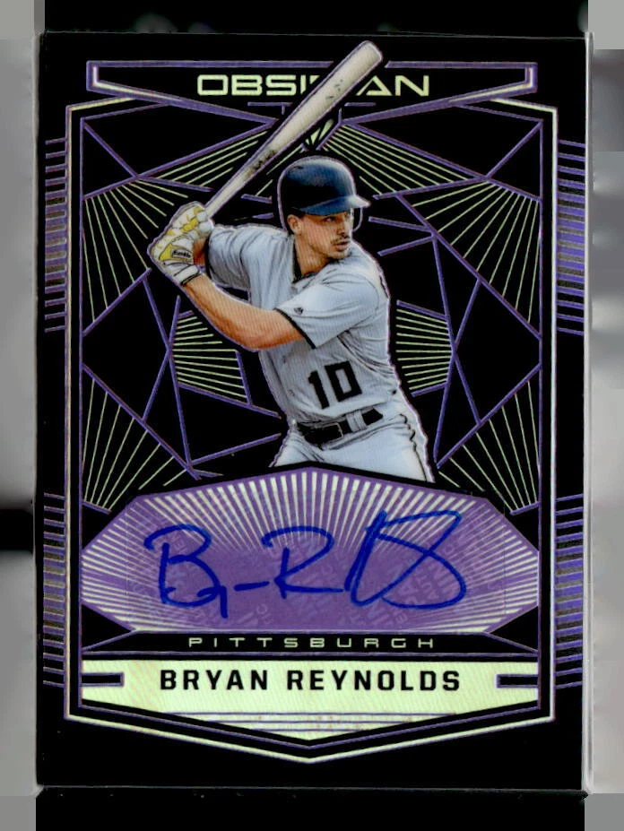 (3458) 2019 Chronicles Bryan Reynolds Obsidian Autograph Purple #/99 Auto - Image 1 of 2