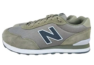 New Balance Herren Olivnetz Grün Wildleder Turnschuhe Schuhe ML515HTC 4E breit - Bild 1 von 7