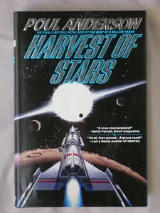 1st Ed HARVEST OF STARS Poul Anderson 1993 HARDCOVER SCIENCE FICTION BOOK - Picture 1 of 3