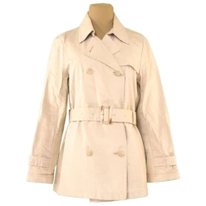 BURBERRY coat half trench beige cotton cotton Authentic Used D2221 - Picture 1 of 9