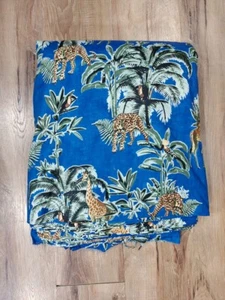 25 Yard Indian Cotton Handmade Print Fabric Sanganeri Hand Block Printed Fabric - Picture 1 of 3