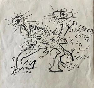 Samuel Feijoo. Zeichnung. El Cangrejito, ca 1976. Tusche auf Papier. Original signiert. - Bild 1 von 10