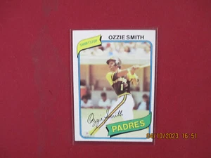 1980 Topps Baseball # 393 Ozzie Smith 2nd year EX-MT, NMT - Picture 1 of 2