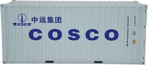 1:20 COSCO Shipping Container Model Abs Resin & Wood Toy Home Decoration Gift - Picture 1 of 9