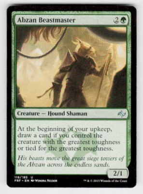 Fate Reforged #119 Abzan Beastmaster - Image 1 of 2