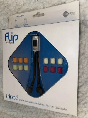 2 MINI TRIPOD Tripods for Camcorder ATR1B Flexible For Flip Video Ultra or Mino - Image 1 of 2