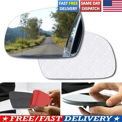 Espelho lateral esquerdo driver LH substituição de vidro para Audi A5 Quattro S5 2011 - 2017 - Imagem 1 de 4