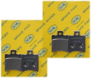 PASTILLAS DE FRENO DELANTERAS Y TRASERAS aptas para APRILIA Rally 50 1996-2000 - Imagen 1 de 2