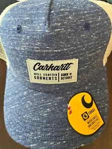 CARHARTT JERSEY MESH-BACK CRAFTED PATCH CAP NEW WiTH TAGS - Picture 1 of 2