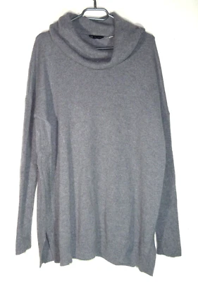 C&A Kaschmir Pullover gr. S / M Grau Damen 100 % Kaschmir Rollkragen - Bild 1 von 4