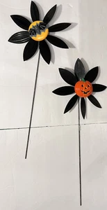Halloween Pin Ruedas Wind Spinners 1992 Artline Bat Jack Linterna Patio Decoración VER - Imagen 1 de 24