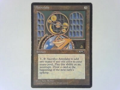 Astrolabe	 Alliances 118a Played - Magic the Gathering MTG Artifact - Image 1 of 2