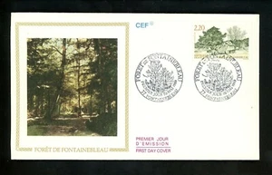 Postal History France FDC #2155 Tourism travel Fontainebleau Forest 1989 - Picture 1 of 2