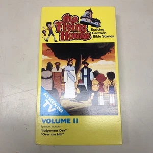 The Flying House Exciting Cartoon Bible Stories Volume 2 VHS VCR Video Tape - Picture 1 of 3